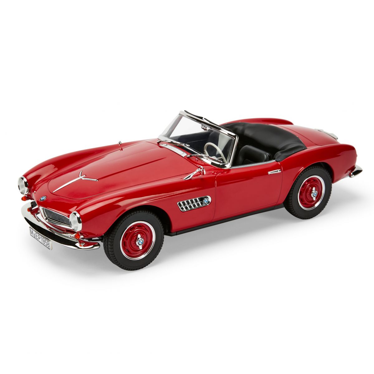 BMW 507模型車1:18，BMW 507是雙座敞篷跑車(Roadster)的始祖之一